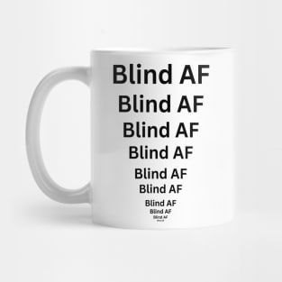 Eyesight test Mug